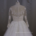 Robe de mariée dentelle rêveur manches longues de princesse